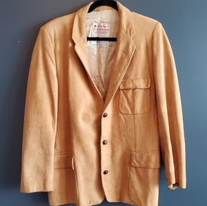 Vintage Suede Men's Blazer